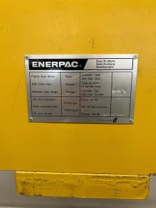 Prensa hidráulica ENERPAC BEP-5273-B5B