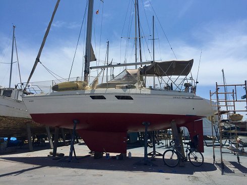 Velero de crucero de 9,90 m de eslora