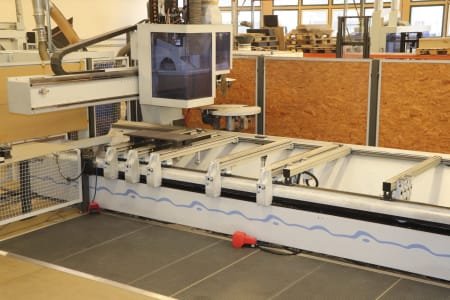 Centro de mecanizado CNC HOMAG Optimat BOF 311/60/ K con interfaz FLEX-5 (madera)