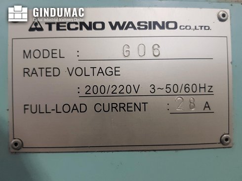 &#x27a4; Usado TECNO WASINO G06 - Torno Para la venta | gindumac.com