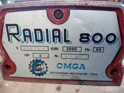 OMGA RADIAL 800 Radial saw