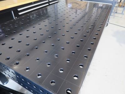SIEGMUND 750 - 2,4 x 1,2 Nitriert Welding table / hole table