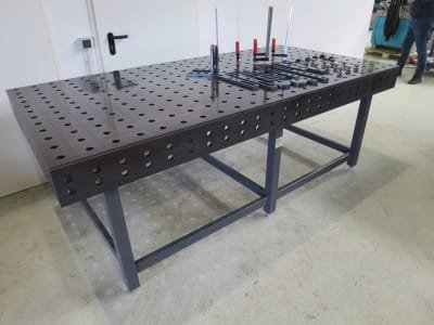 WMT P-2400 x 1200 Welding table / hole table