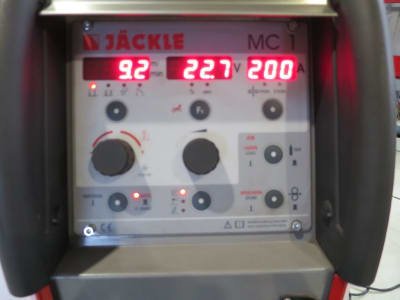 JÄCKLE inoMig 400 Inert gas welding system