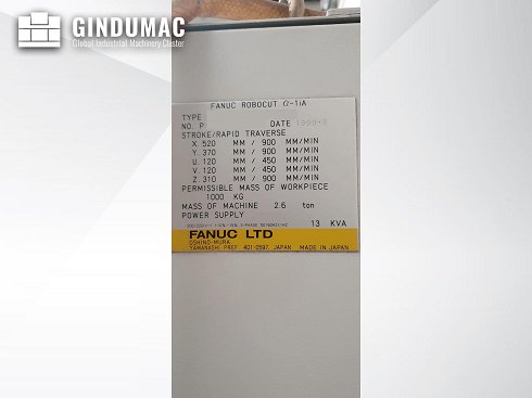 &#x27a4; Se vende FANUC Robocut Alpha-1iA usada | gindumac.com