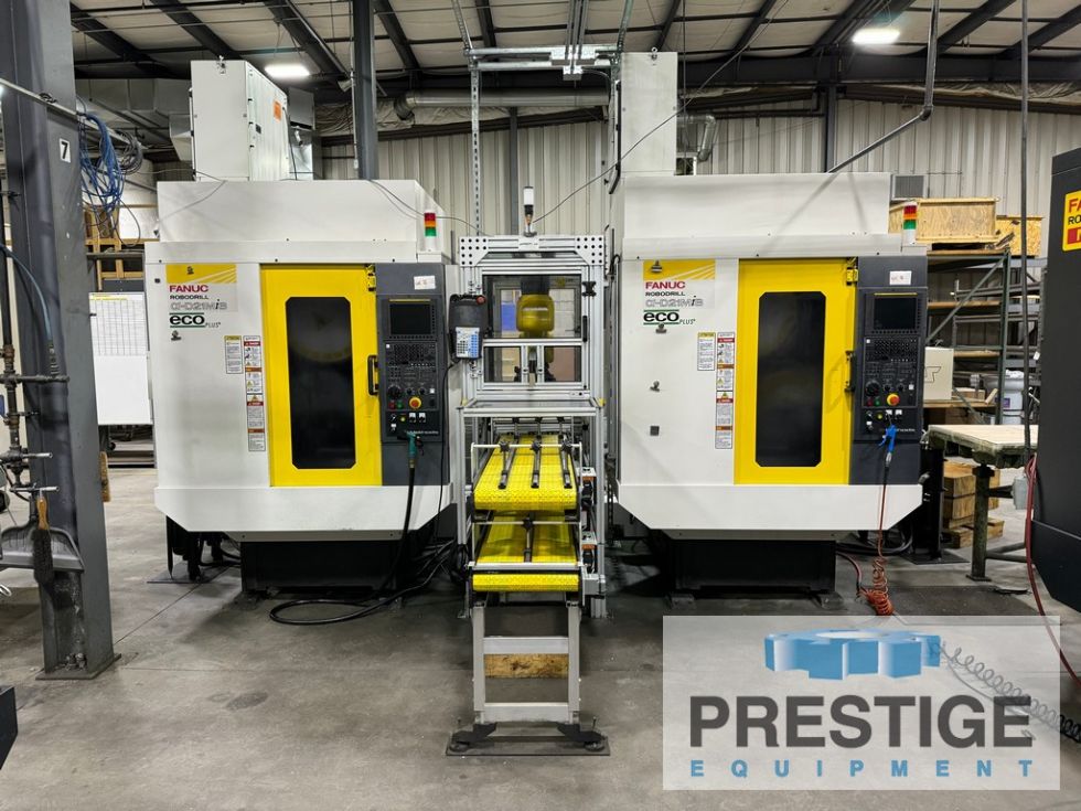 CNC Twin Automation Vertical Machining Cell