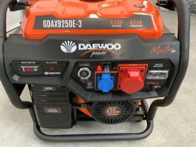 DAEWOO GDAX9250E-3 Petrol power generator 6500W