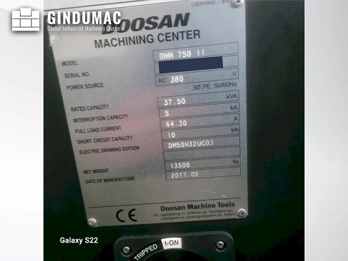 Venta de DOOSAN DNM 750 II usados | gindumac.com