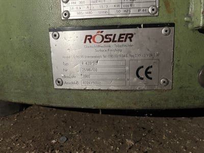Máquina de pulido por vibración ROSLER R 420.EC