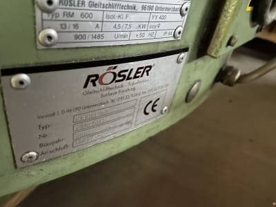 Máquina de pulido por vibración RÖSLER R 620 EURO