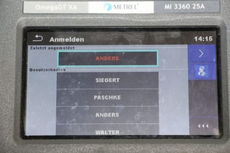 METREL OMEGA GT XA MI 3360 Testing device