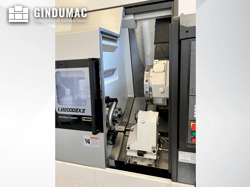 &#x27a4; Usado OKUMA LB2000 EXII MYC - Torno Para la venta | gindumac.com