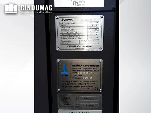 &#x27a4; Usado OKUMA LB2000 EXII MYC - Torno Para la venta | gindumac.com