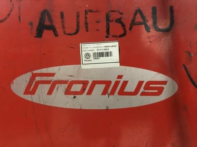 FRONIUS TransPuls Synergic 4000 Welding Machine with Wire Feeder, Cooling & Suction Unit