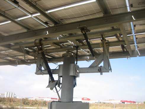Regulador hidraúlico para seguidor solar