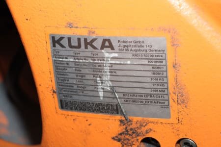 Robot KUKA KR210 R2700 extra