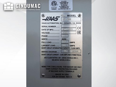 &#x27a4; Venta de Centro vertical HAAS VF-3SS usado | gindumac.com