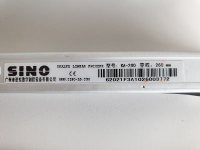 SINO KA200-260MM glass ruler