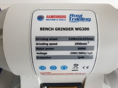 WEISS WG200 grinding stone machine