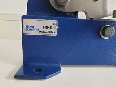 ROGI HS-5 lever plate shears
