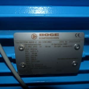 Compresor de tornillo BOGE SF 150