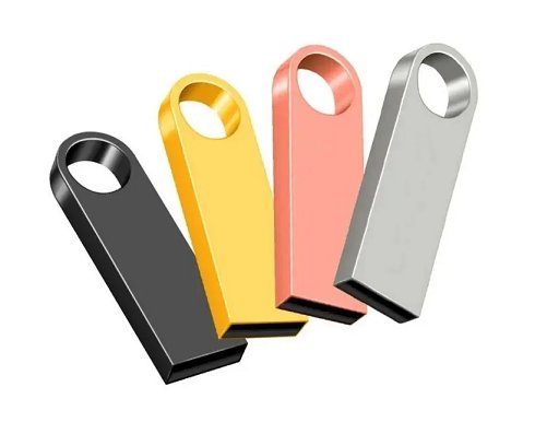 Lote de 4 Pendrive USB de 64GB en Colores Variados (Nuevos)