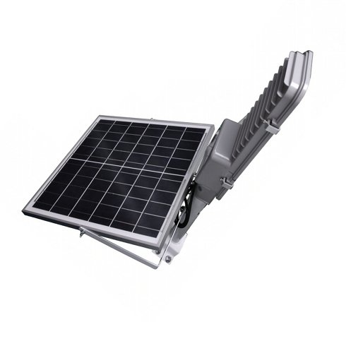 Farola Solar LED 50W con Soporte y Panel Orientable (Nueva)