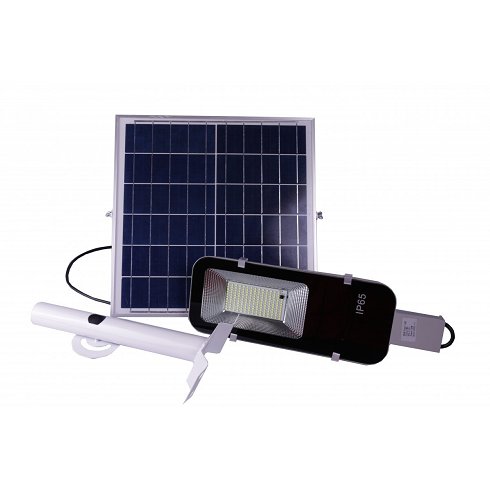 Farola Solar LED 50W con Soporte y Panel Orientable (Nueva)