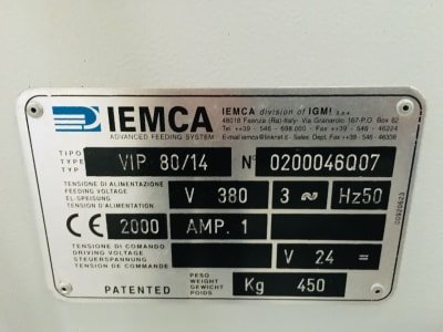 Accesorio para tornos IEMCA VIP 80 R