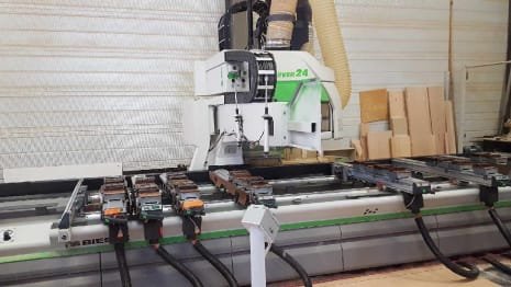 Centro de mecanizado CNC (madera) BIESSE ROVER 24 L