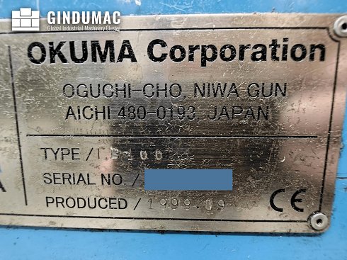 &#x27a4; Usado Okuma LB400 - 1999 - Torno Para la venta | gindumac.com