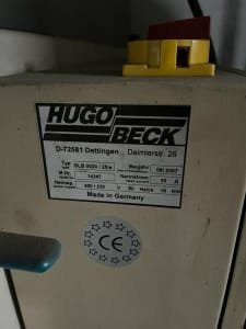 Otra tecnología de embalaje HUGO BECK SLB 5020/25-e