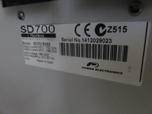 Variador de frecuencia 1 - POWER ELECTRONICS SD700