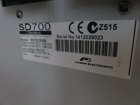 Variador de frecuencia 2 - POWER ELECTRONICS SD700
