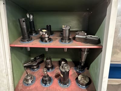 Workshop cabinet with Lot SK 50 tool holder