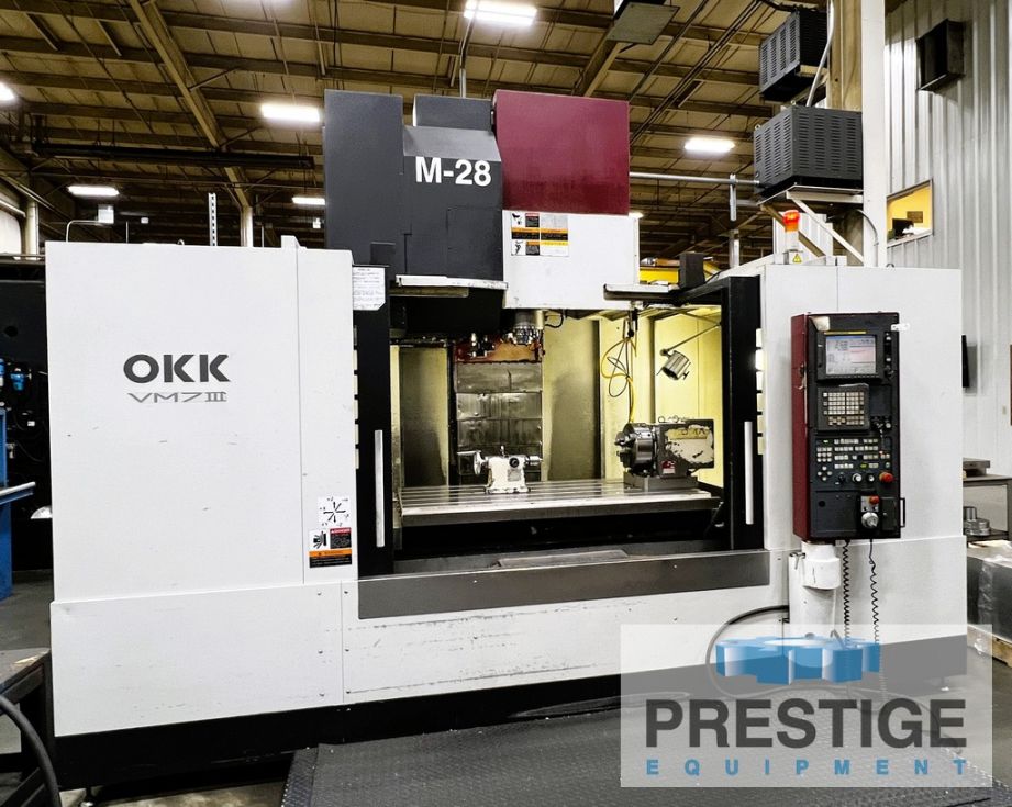 CNC 4-Axis Vertical Machining Center