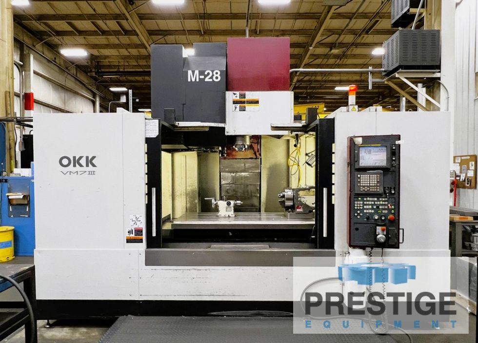 CNC 4-Axis Vertical Machining Center