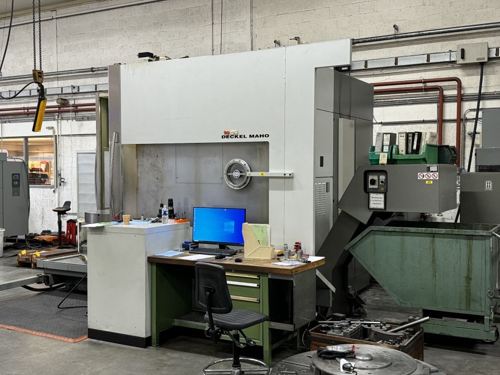 5-axis CNC machine (VMC) DMG MORI - DMU 125 FD hi-dyn MACH-ID 8748 Make: DMG MORI Type: DMU 125 FD h