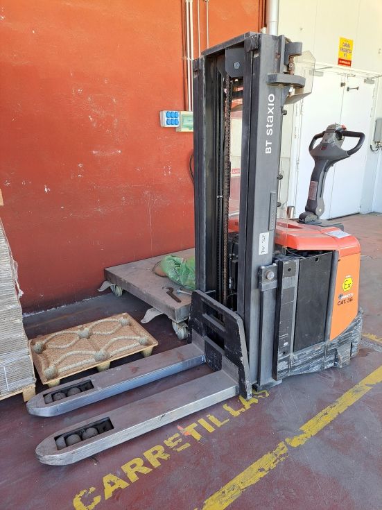 Carretilla electrica miretti spe 160 l ex atex 2000 kilos