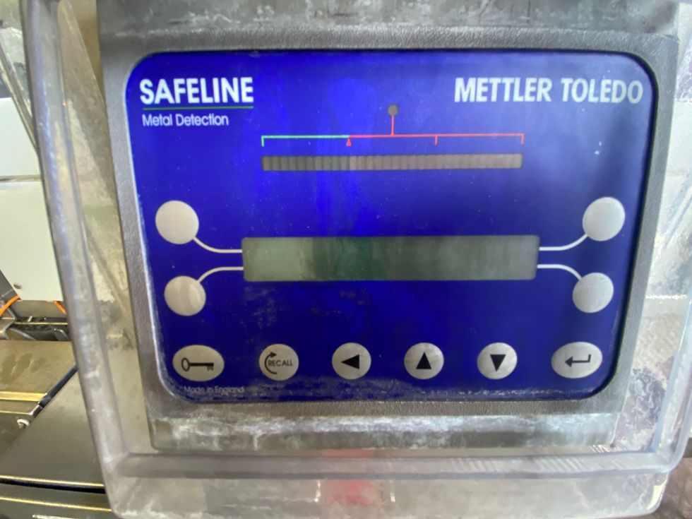 Detector de metales safeline con guias laterales