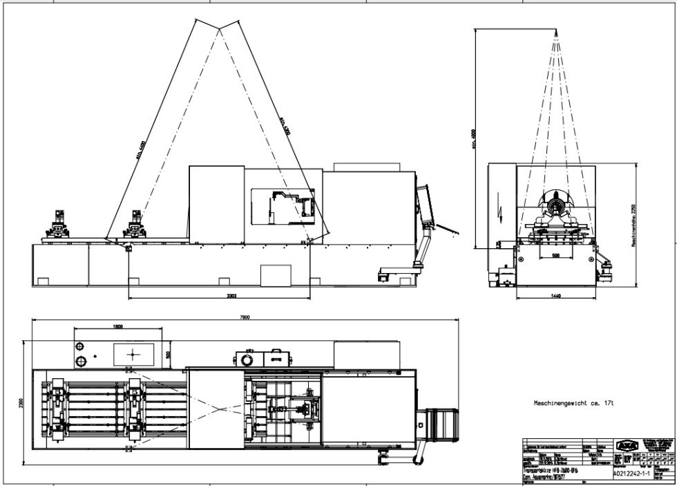 Table type boring mill AXA - HFB 600