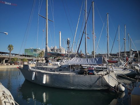 Velero de viaje de 11,30 m de eslora