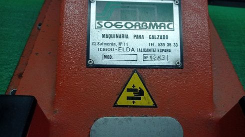Máquina de troquelar ATOM / SOGORBMAC Nº 1263