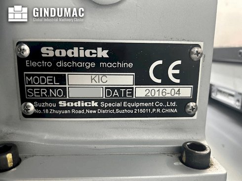 &#x27a4; Se vende taladradora usada Sodick K1C | gindumac.com