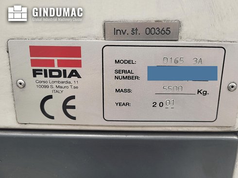 &#x27a4; Venta de Fidia D165 3A usados | gindumac.com