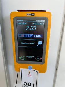 AXESS TMC Electronic Time Stamp