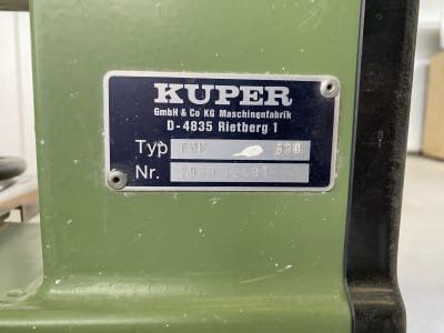 KUPER FWM 630 Zig-zag veneer splicing machine