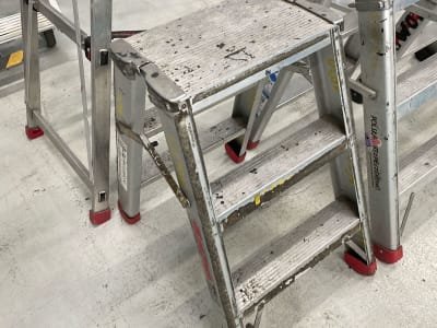 Lote Escaleras de aluminio (4 uds.)