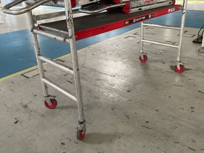 Plataforma de trabajo móvil y escaleras de aluminio ALTREX RS 44-Power