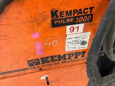 Dispositivo de soldadura KEMPPI Kempact Pulse 3000